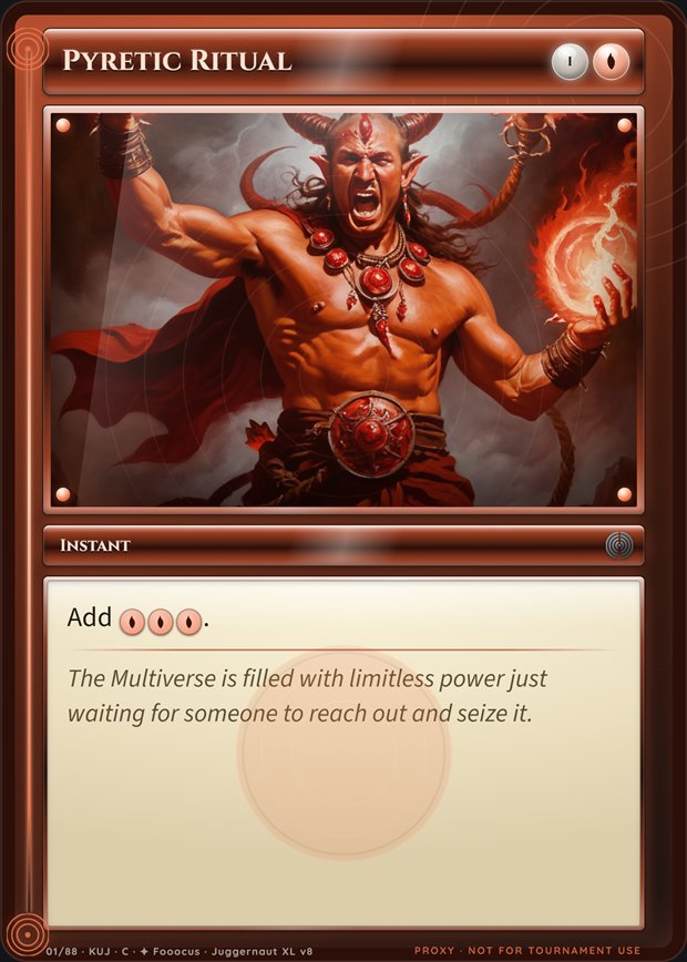 Pyretic Ritual box frame