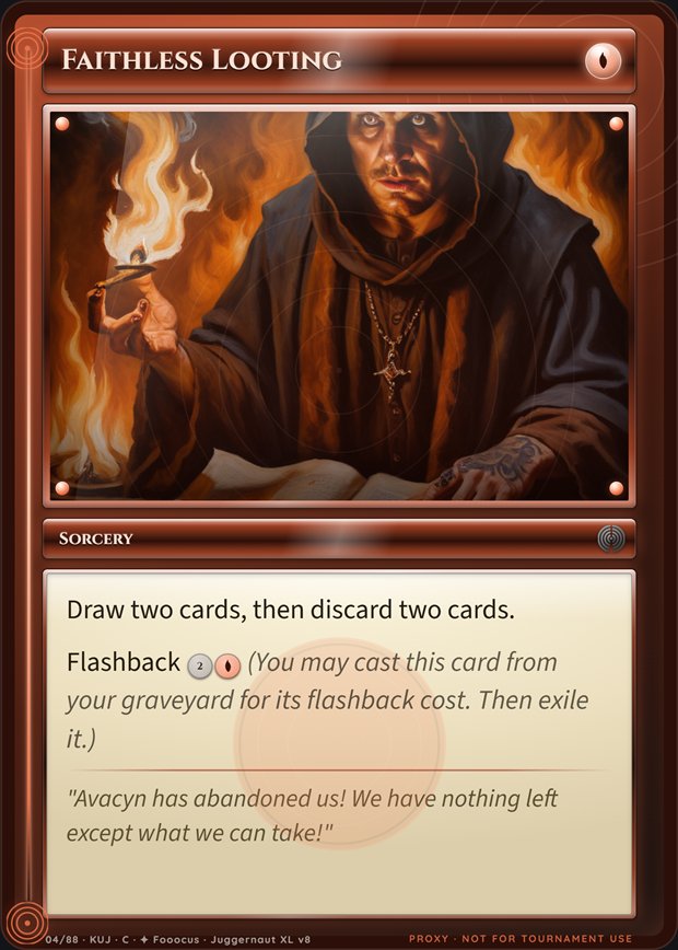 Faithless Looting box frame