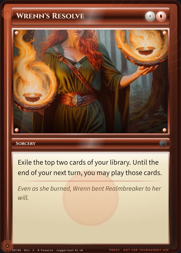 Wrenn's Resolve box frame