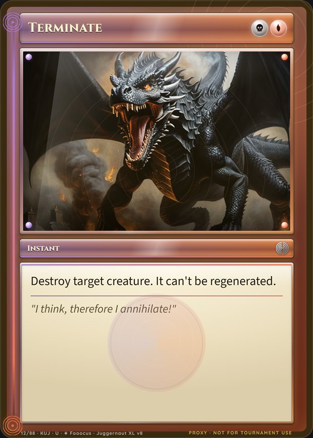 Terminate box frame