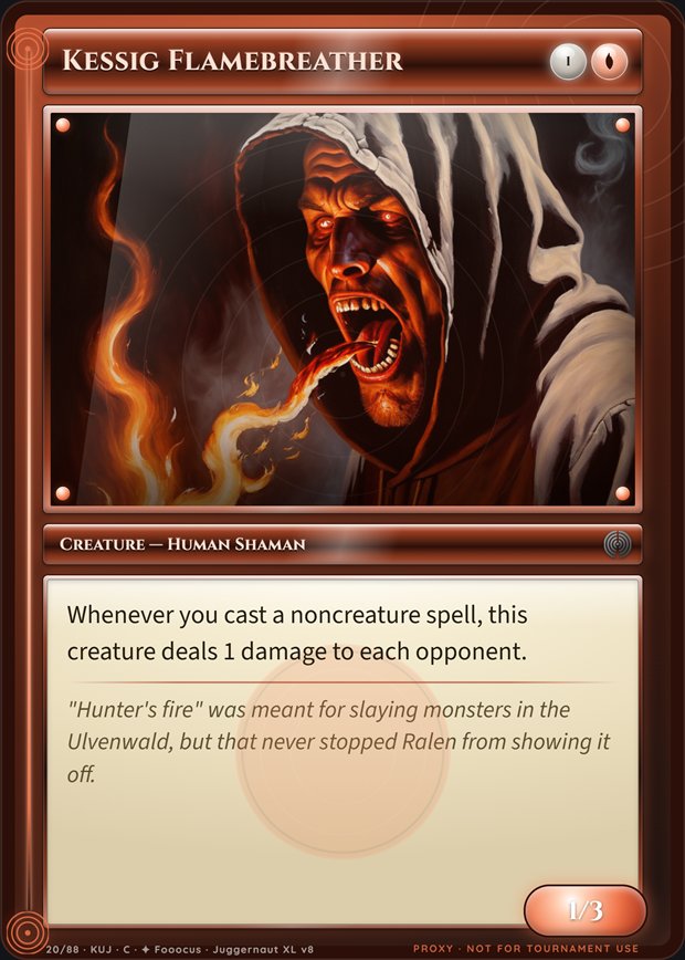 Kessig Flamebreather box frame