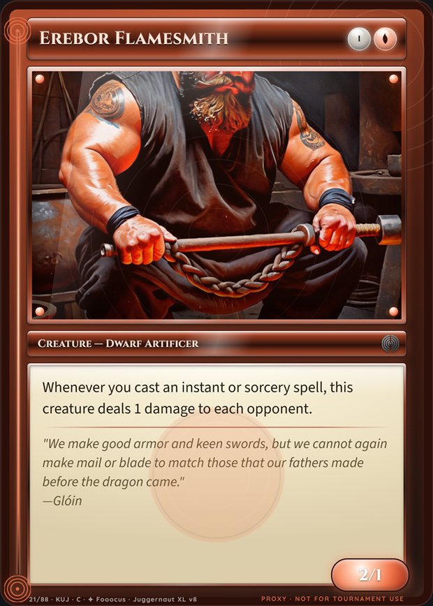 Erebor Flamesmith box frame