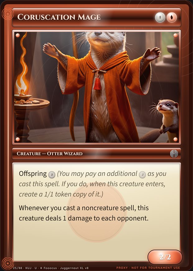 Coruscation Mage box frame