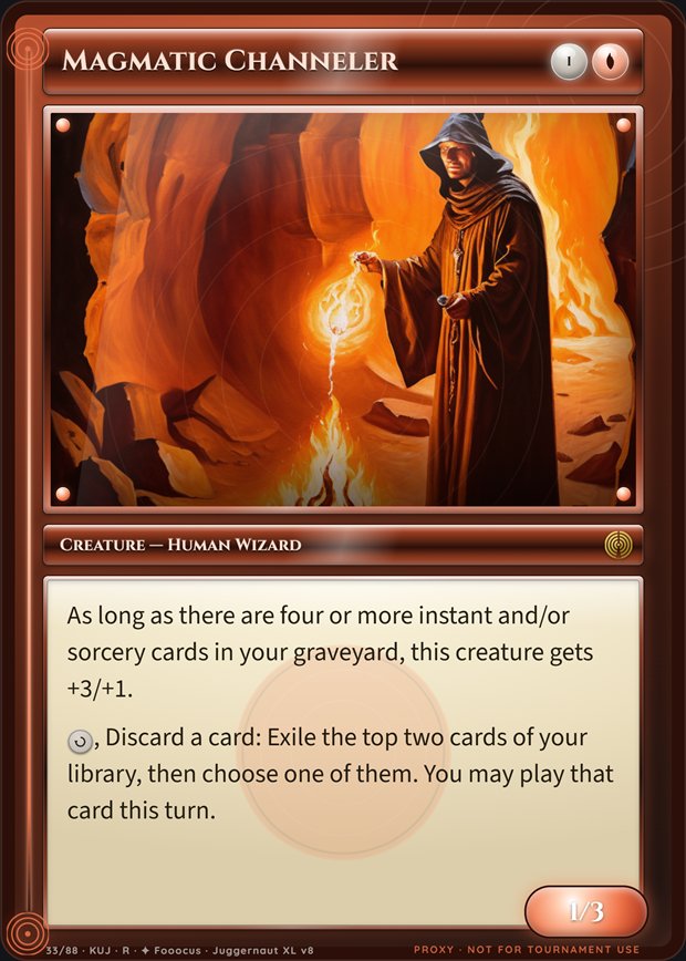Magmatic Channeler box frame