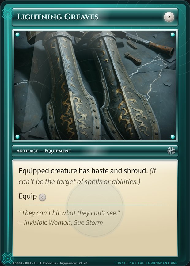 Lightning Greaves box frame