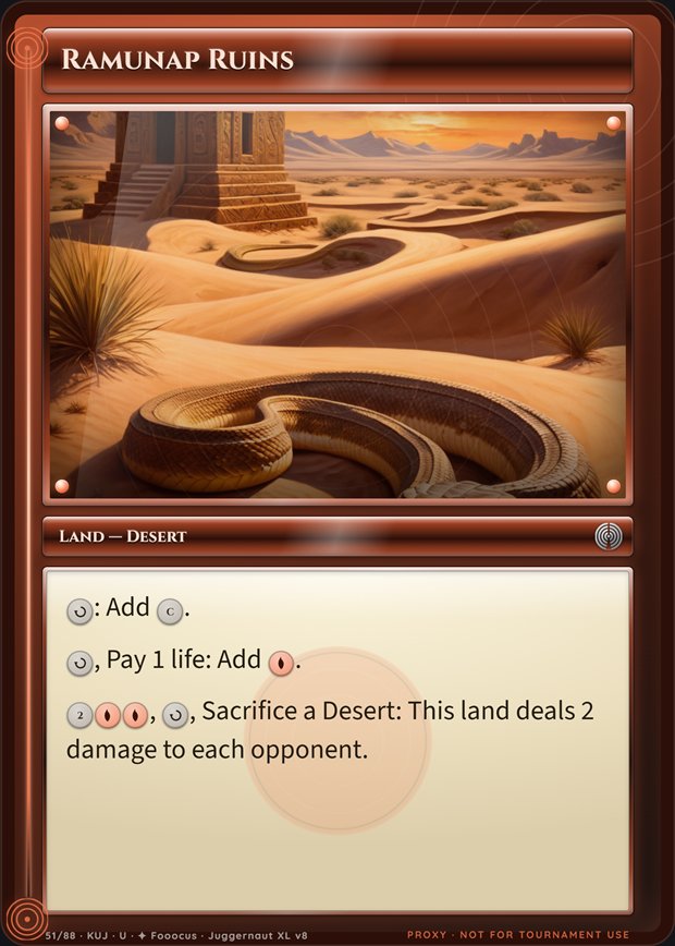 Ramunap Ruins box frame