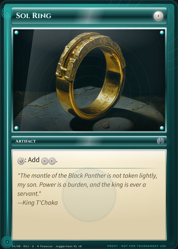 Sol Ring box frame