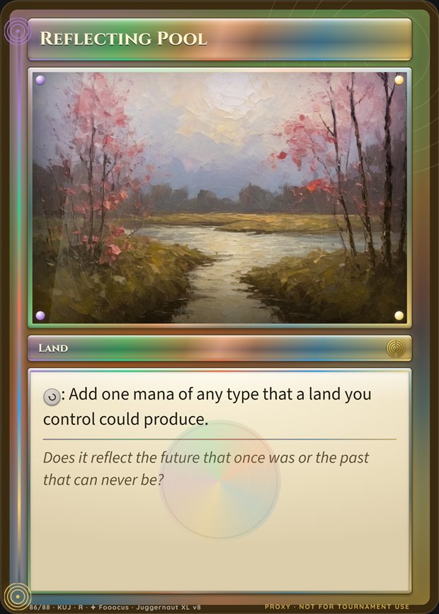 Reflecting Pool box frame