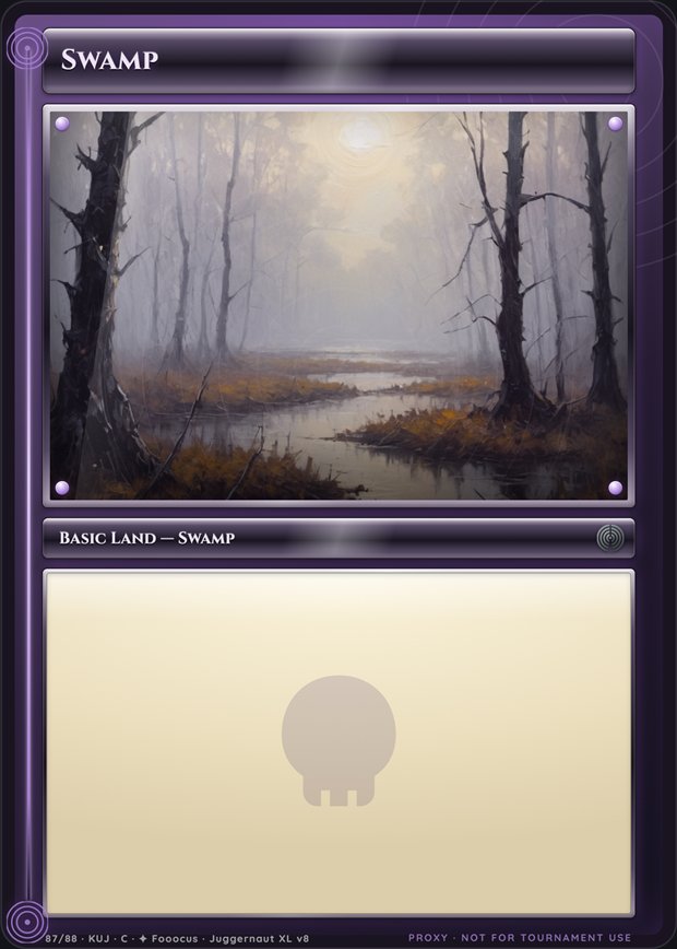Swamp box frame