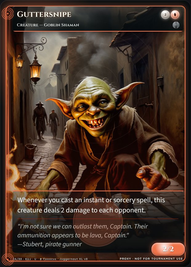 Guttersnipe full-art frame