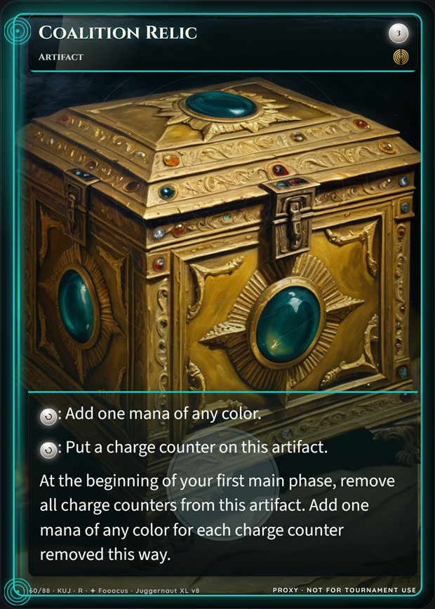 Coalition Relic full-art frame