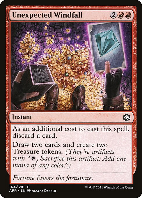 Unexpected Windfall official