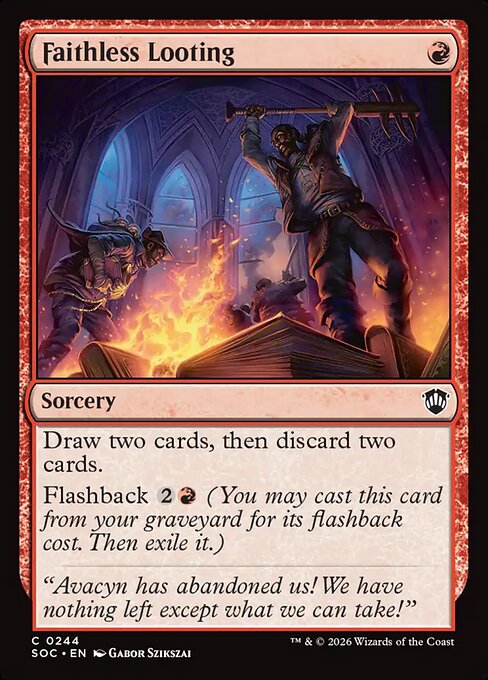 Faithless Looting official