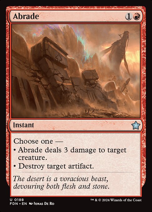 Abrade official