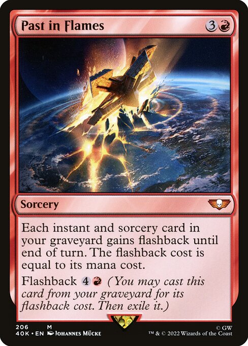 Past in Flames official