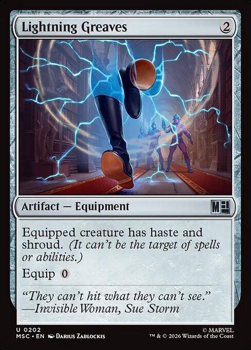 Lightning Greaves official