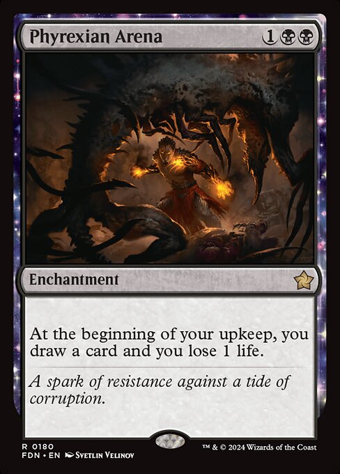 Phyrexian Arena official