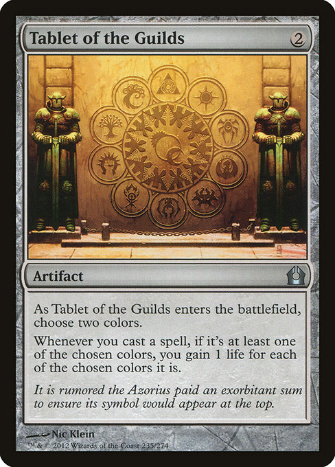 Tablet of the Guilds official
